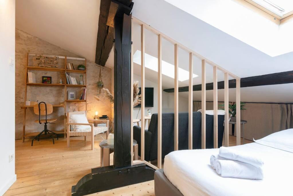 Le Cosy Du Pont Mouja Apartment น็องซี ภายนอก รูปภาพ